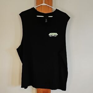 H&M Black Tank Top with Graphic